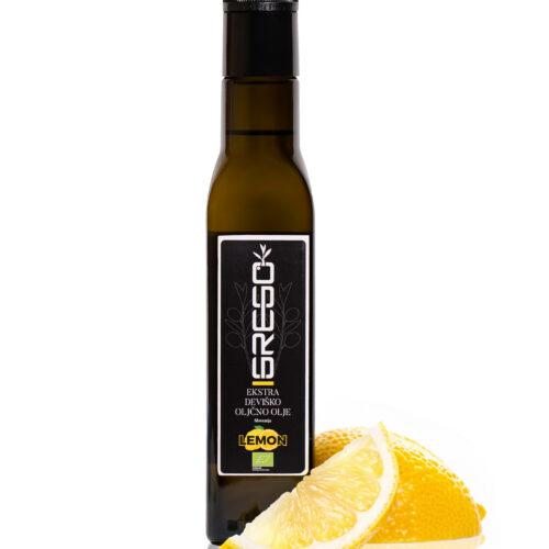 Aromatizirano olje z okusom limone