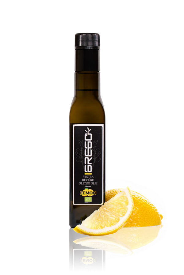 Aromatizirano olje z okusom limone